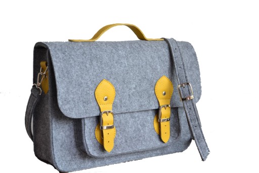 Aktówka filcowa 15 cali - Torba na laptopa 15 cali