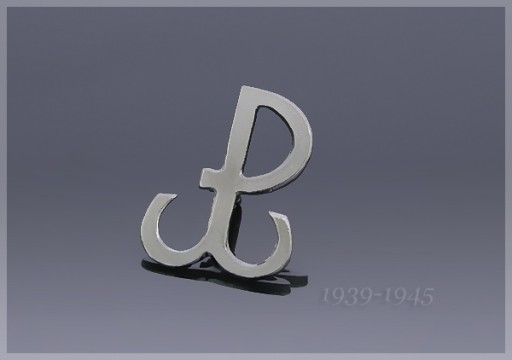 ZNACZEK POLSKA WALCZĄCA- PINS- 1944 PAMIĘTAMY