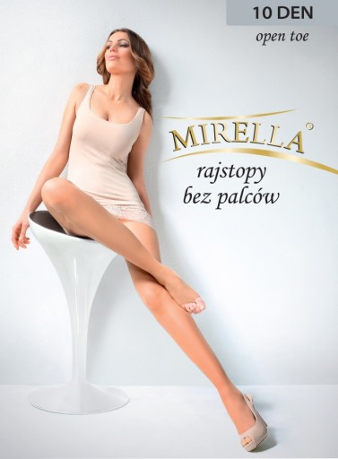 Колготки без пальцев MIRELLA OPEN TOE 2 Natural