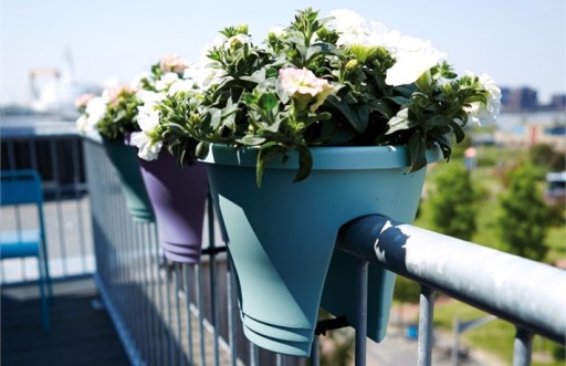 CORSICA Flower Bridge 30 ЭЛХО балконный цветочный горшок