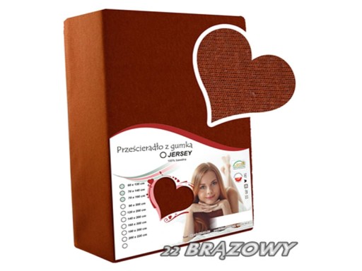 PRZEŚCIERADŁO Z GRUBEGO MATERIAŁU JERSEY 120/200