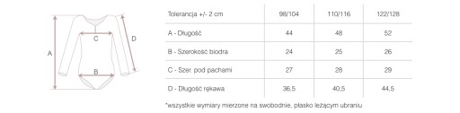 БАЛЕТНОЕ БОДИ ДЛЯ РИТМИЧЕСКОГО ТАНЦА BALLET X1 HB 122/128