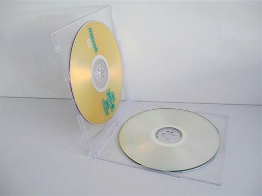 CD футляры x 2 SLIM для прозрачных дисков, 100 шт.