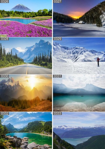 3D ФОТОБОИ ПО РАЗМЕРУ ГОРЫ, FUSION MAX CHOICE