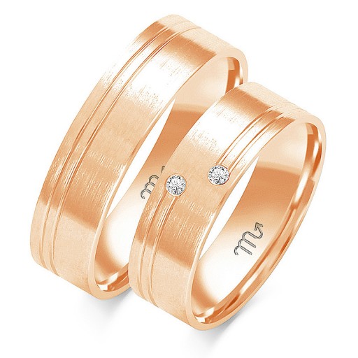 ZŁOTE OBRĄCZKI Z BRYLANTAMI SI/H 1,5mm id O-88A
