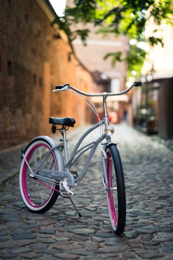 Велосипед женский Beach Cruiser 26, розовый, 3 скорости, ретро женский PINK ROYALBI