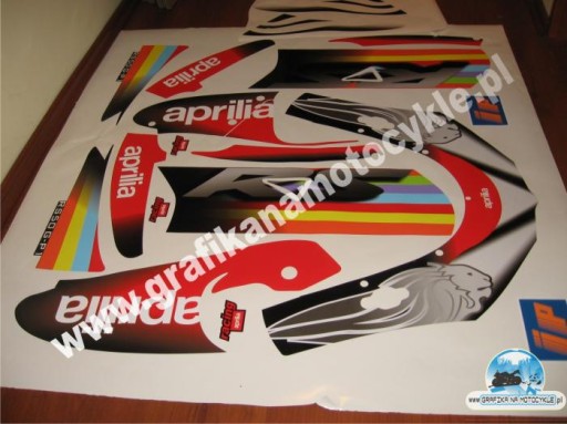 GRAFIKA NA MOTOCYKL Aprilia rs 50 1999-2005