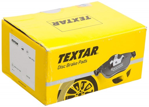 ТОРМОЗНЫЕ КОЛОДКИ TEXTAR FORD S-MAX/VOLVO 19,8 ММ