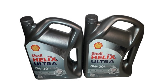 SHELL HELIX ULTRA ECT OIL C2 C3 0W30 2X 4л = 8л