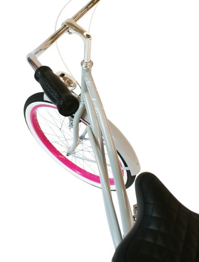 Велосипед женский Beach Cruiser 26, розовый, 3 скорости, ретро женский PINK ROYALBI