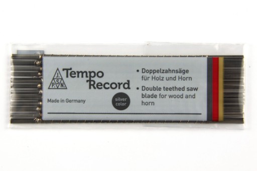 Пильные полотна, двойные зубья TEMPO RECORD Silver N12