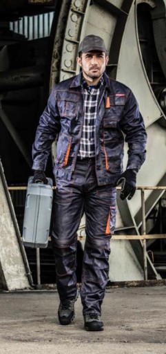 Buty robocze czarno niebieskie BHP Lahti Pro r. 42