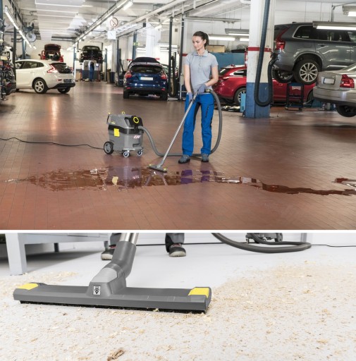 KARCHER NT 30/1 TACT L ПРОМЫШЛЕННЫЙ ПЫЛЕСОС СУХОЙ ВЛАЖНОЙ НАСАДКОЙ