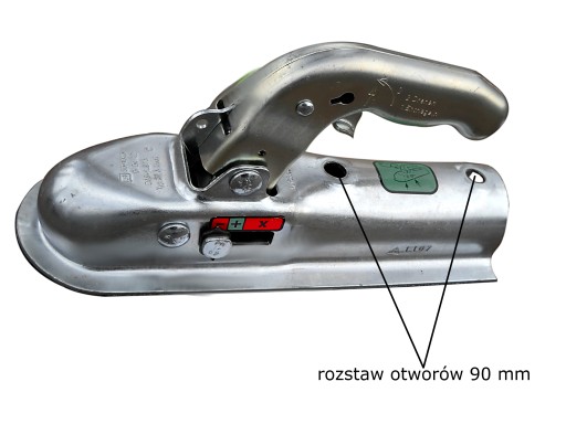 KNOTT K7.5C Шаровая сцепка 750 кг fi 50