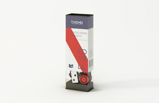 Система складных дверей Tycho F40, длина 110 см.