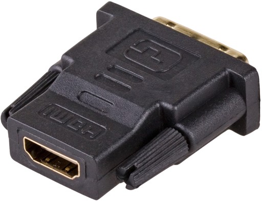 АДАПТЕР DVI-HDMI 24+1 GOLD DUAL LINK