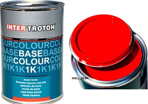 БАЗОВАЯ КРАСКА ДЛЯ АВТОМОБИЛЕЙ PURE RED 1 Л TROTON 734