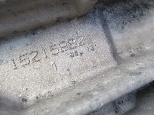 Салазки с двигателем Corvette C6 6.0 LS2 15215882