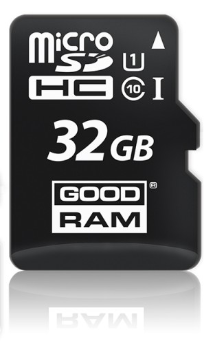 Карта microSDHC GOODRAM 32 ГБ 10CL для Raspberry Pi