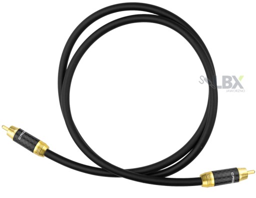 Kabel audio 2* RCA - 2RCA cinch przewód Klotz 8m