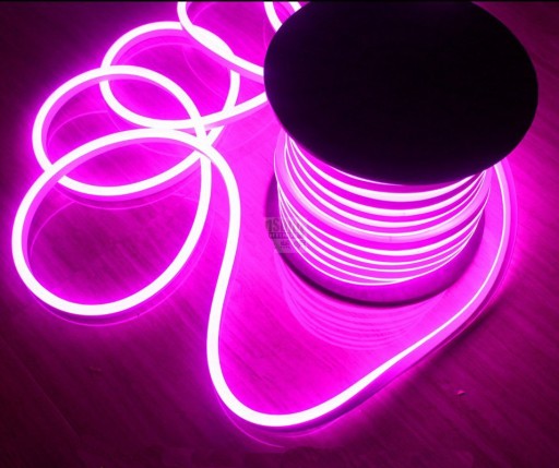 световой шланг NEON FLEX LED STRIP 230V РОЗОВЫЙ 1 метр