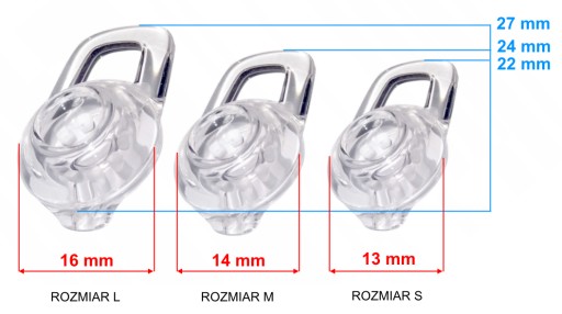 Ластики для BLUETOOTH-НАУШНИКОВ Plantronics 925 L M S