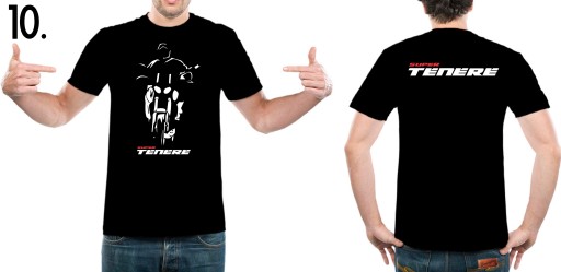 KOSZULKA motocyklowa T-shirt z nadrukiem yamahaXT1200Z SUPER TENERE