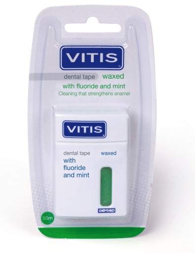 ЗУБНАЯ ЛЕНТА VITIS С ФТОРОМ И МЯТОЙ