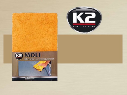 K2 MOLI XXL ТОЛСТАЯ МИКРОФИБРА, очень впитывающая, 400 г/м, 60x60 см, большой размер 152