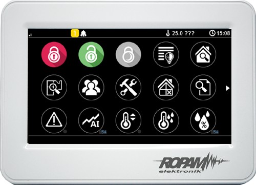 СЕНСОРНАЯ ПАНЕЛЬ ROPAM TPR-4WS 4.3 OPTIMA NEOGSM-IP