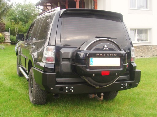 СТАЛЬНОЙ ЗАДНИЙ БАМПЕР MITSUBISHI PAJERO 4 V80