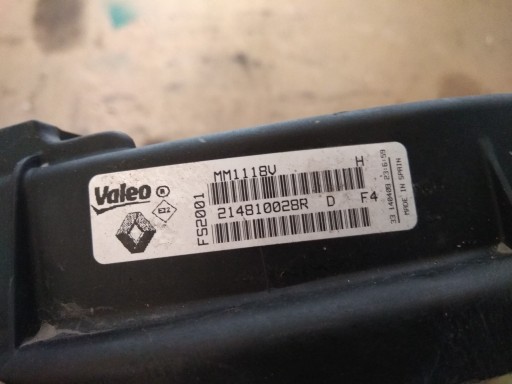 RENAULT MEGANE III WENTYLATOR 214810028R