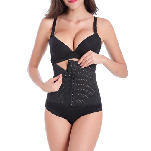 Пояс для похудения, высокий, BLACK CORSET 5XL