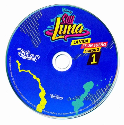 SOY LUNA LA VIDA ES UN SUEŃO SEASON 2 / 1 - CD OST