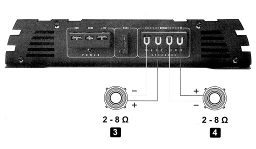 2-канальный автомобильный усилитель Crunch GPX600.2 2x80 Вт RMS на 4 Ом