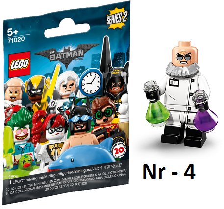 LEGO 71020 МИНИФИГУРЫ БЭТМЕН 2 Хьюго Стрэндж № 4