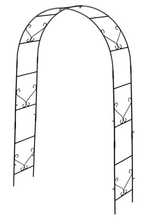 Декорированная металлическая садовая пергола, розовая арка, плетистая роза Р2 13 кг!