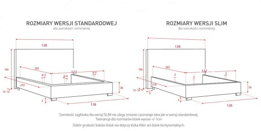 Łóżko Sara 120 + Dobry Materac sprężyny + Stelaż