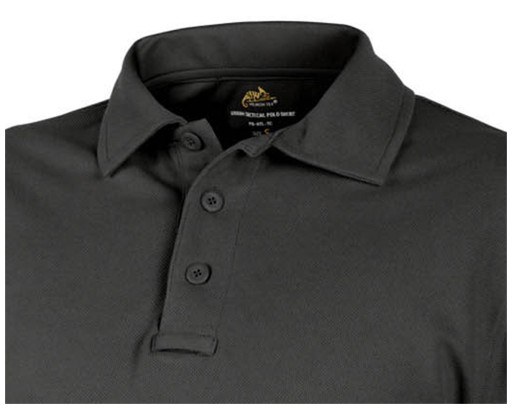 Koszulka Męska Polo Helikon UTL Lite TopCool Termoaktywna Black 3XL