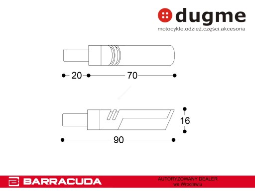 BARRACUDA IDEA Светодиодные указатели поворота - зеленые