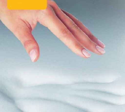 Qmed Poduszka ORTOPEDYCZNA do spania PROFILOWANA MEMORY FOAM z Pamięcią