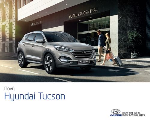 Hyundai Tucson проспект 2015 Словакия