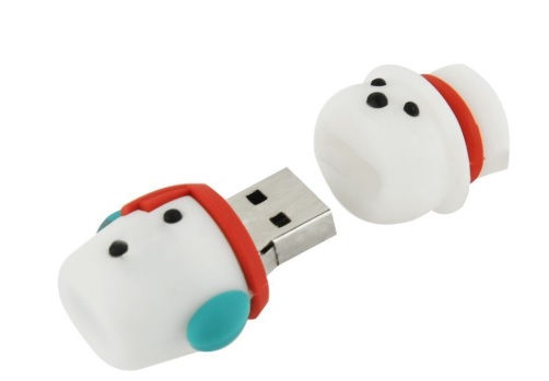 ФЛЕШКА 128 ГБ USB «Снеговик Снеговик Снеговик Рождество»