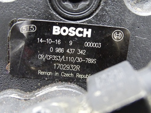 DAF LF 45 55 06-13 4.5 E4/5 ТНВД BOSCH 0986437342