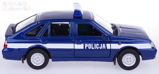 МОДЕЛЬ FSO POLONEZ CARO PLUS POLICE WELLY 1:34