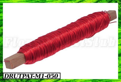 Проволока металлизированная лакированная 0,5мм/100г М1, 3 цвета