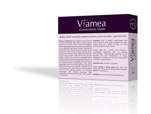 4 таблетки VIAMEA для усиления либидо и оргазма