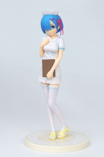 АНИМЕ ФИГУРА Re Zero Rem Nurse White SEGA