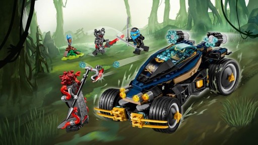 Lego Ninjago @@@ SAMURAI X + BROŃ @@@ figurka z 70625