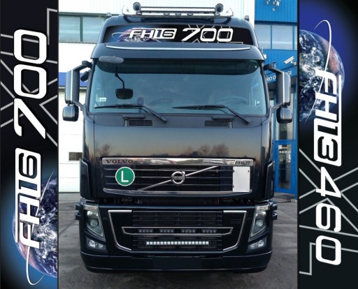 НАКЛЕЙКИ VOLVO GLOBETROTTER НОВЫЙ VOLVO FH4 FH6